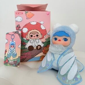 New AUTHENTIC Pop Mart Blue Butterfly Baby  Forest Party Doll